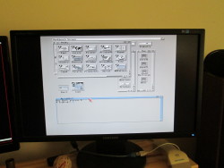 A1200 running on a VGA display
