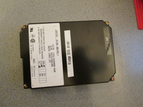 NEC D3735 40MB IDE disk