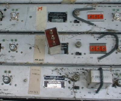 Underside of EQ module and socket