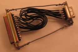 25-pin to 9-pin serial adapter