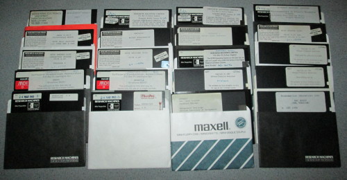 Research Machines 380Z/480Z disks