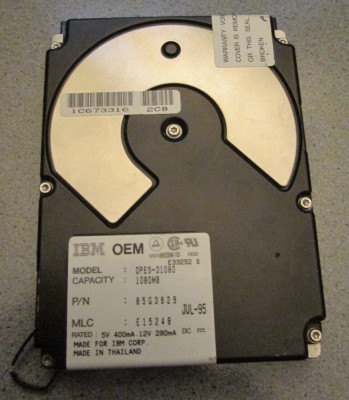 SCSI hard disk